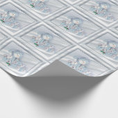 Happy Holidays Snowman Geschenkpapier (Ecke)