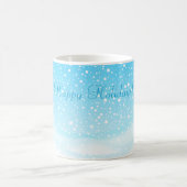 "Happy Holidays" Snowman-Tasse Kaffeetasse (Mittel)