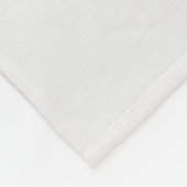 Happy Holidays Snowman with mittens Fleecedecke (Ecke)