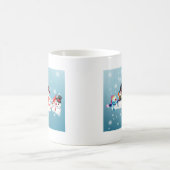 Happy Holidays Snowmen Kaffeetasse (Mittel)