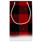 Happy Holidays Snowmen und Baum Kleine Geschenktüte