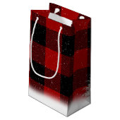 Happy Holidays Snowmen und Baum Kleine Geschenktüte