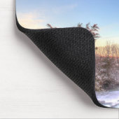 Happy Holidays Snowy Creek Mousepad (Ecke)