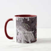 Happy Holidays Snowy Tree Lights Tasse (Links)