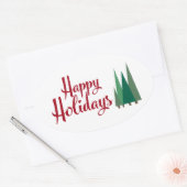 Happy Holidays Sticker (Umschlag)