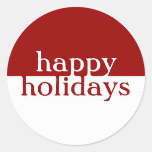 Happy Holidays Sticker