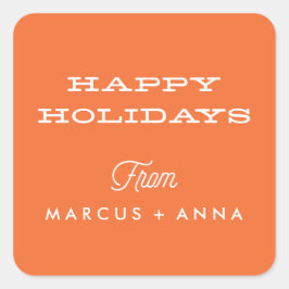 Happy Holidays Sticker