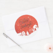 Happy Holidays Sticker (Umschlag)