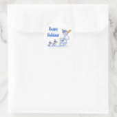 Happy Holidays Stickers (Tasche)
