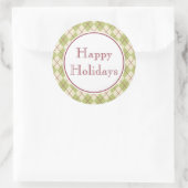 Happy Holidays Stickers (Tasche)