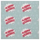 Happy Holidays Stoff (Muster)
