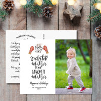 Happy Holidays Sweater Weather Mein liebstes Foto