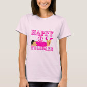 Happy Holidays T-Shirt (Vorderseite)