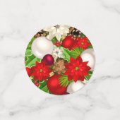 Happy Holidays Table Confetti Konfetti (Klein Vorderseite)