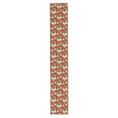 Happy Holidays Table Runner Großer Tischläufer (Vorderseite)