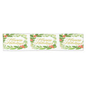 'Happy Holidays' Table Runner Kurzer Tischläufer (Horizontal)