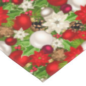 Happy Holidays Tablecloth Tischdecke (Schrägansicht)