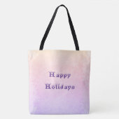 Happy Holidays Tasche (Vorderseite)