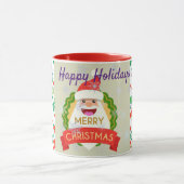 Happy Holidays Tasse (Zentrum)