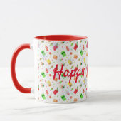 Happy Holidays Tasse (Links)