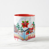 Happy Holidays Tasse (Zentrum)