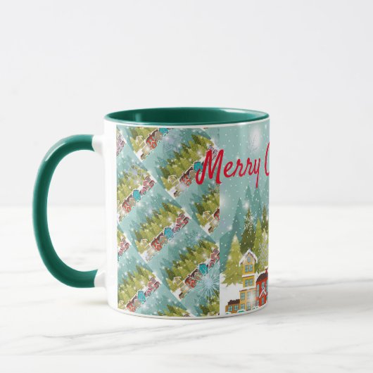 Happy Holidays Tasse (Links)