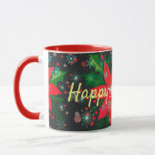 Happy Holidays Tasse (Links)