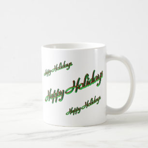 Happy Holidays Tasse