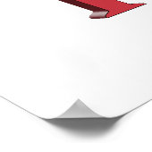 Happy Holidays Text Design Poster (Ecke)