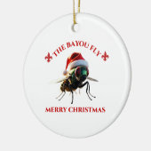 Happy Holidays The Bayou Fly Keramik Ornament (Links)