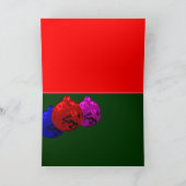 Happy Holidays The MUSEUM Zazzle Geschenke Vorlage (Innenseite)