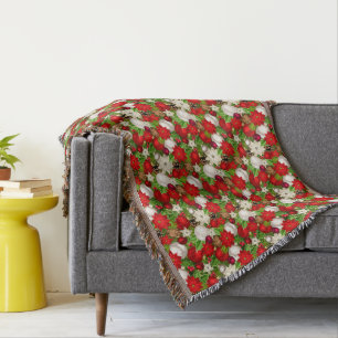 Happy Holidays Throw Decke