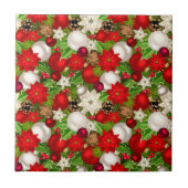 Happy Holidays Tile Fliese (Vorderseite)