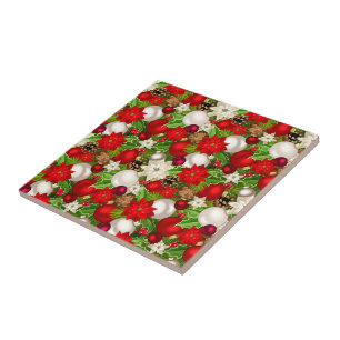 Happy Holidays Tile Fliese