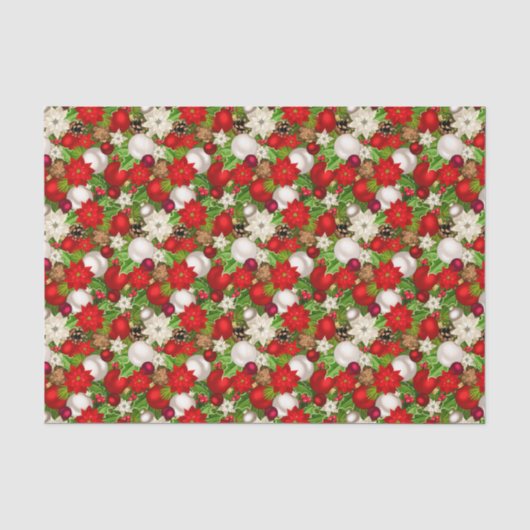 Happy Holidays Tissue Paper Seidenpapier (Vorderseite)