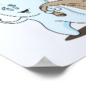 HAPPY HOLIDAYS Tooth Poster (Ecke)