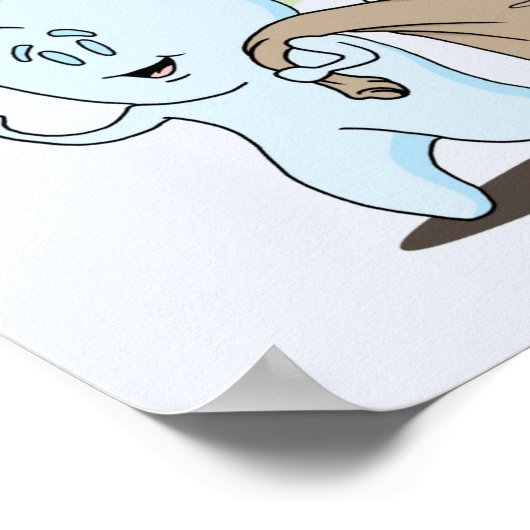 HAPPY HOLIDAYS Tooth Poster (Ecke)