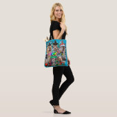 Happy Holidays Tote Bag Tasche (Am Model)
