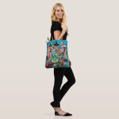 Happy Holidays Tote Bag Tasche (Am Model)