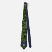 Happy Holidays Traditionelle Christmas Tree Tie Krawatte (Vorderseite)