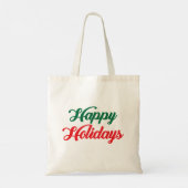 HAPPY HOLIDAYS TRAGETASCHE (Rückseite)