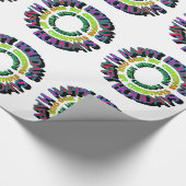 Happy Holidays Unser 1. Weihnachtsgeschenk Geschenkpapier (Ecke)