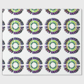 Happy Holidays Unser 1. Weihnachtsgeschenk Geschenkpapier (Flach)