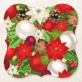 Happy Holidays Untersetzer (Vorderseite)
