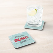 Happy Holidays Untersetzer (Rechte Seite)