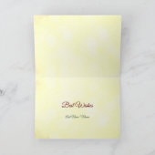 Happy Holidays Vater & Stepama Über die Meilen hin Karte (Innenseite)