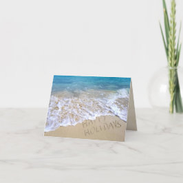 Happy Holidays Vielen Dank für Ihr Geschäft Karte