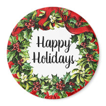 Happy Holidays Vintage Kleider Geschenk / Dekorati