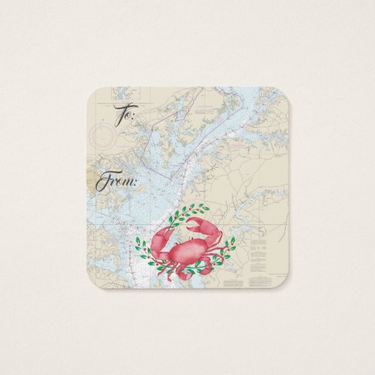 Happy Holidays von Baltimore Geschenktasten (Rückseite)