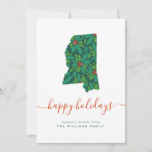 HAPPY HOLIDAYS Warme Wünsche aus Missouri (Vorderseite)